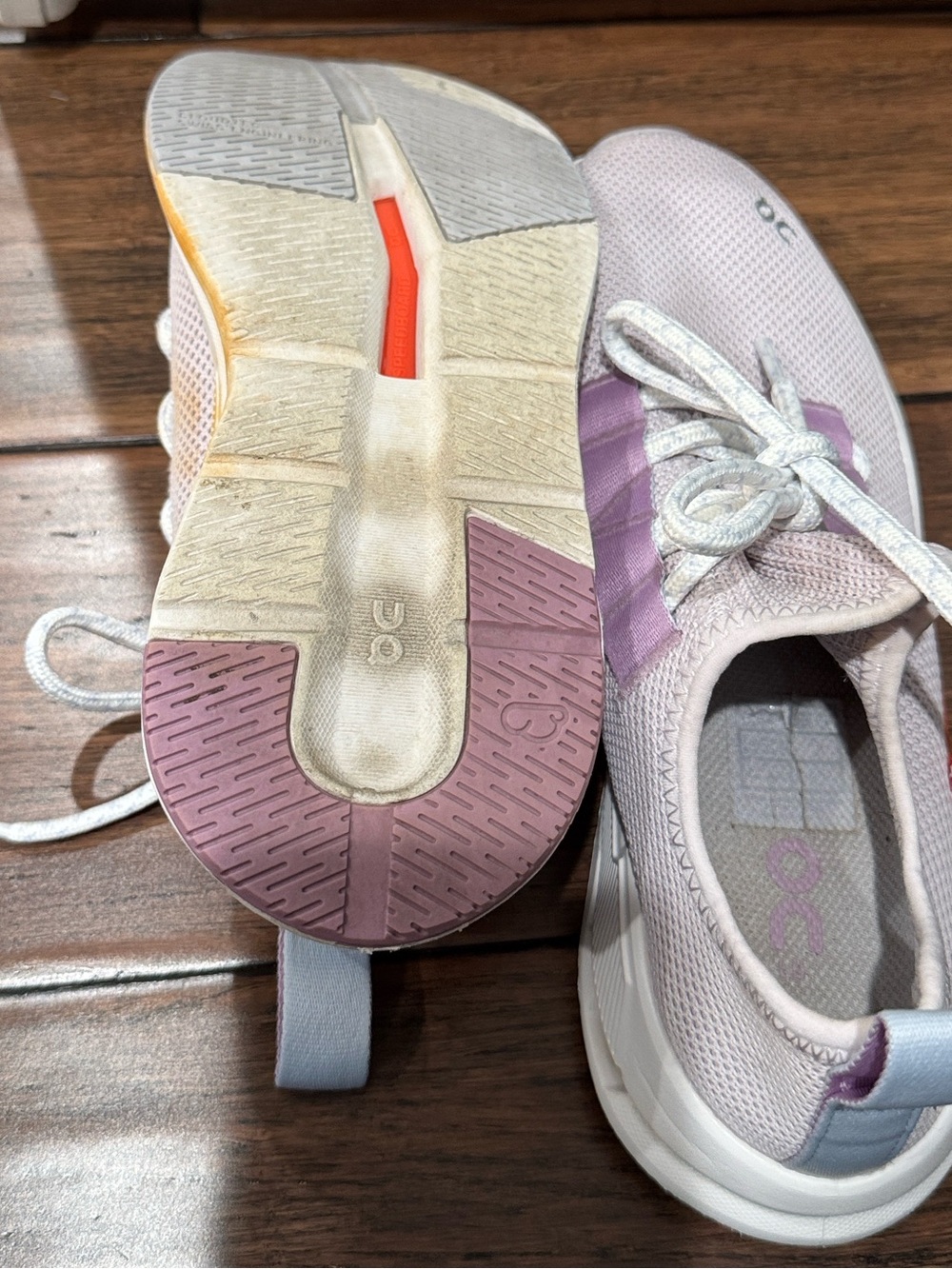 On Cloudeasy Running Lilac Mesh Athletic Sneakers - Picture 11 of 12